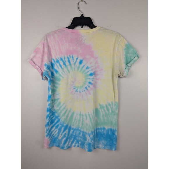 Pink Floyd T-Shirt Women's Small The Dark Side Of‎ The Moon Tie Die Short Sleeve - Picture 10 of 10